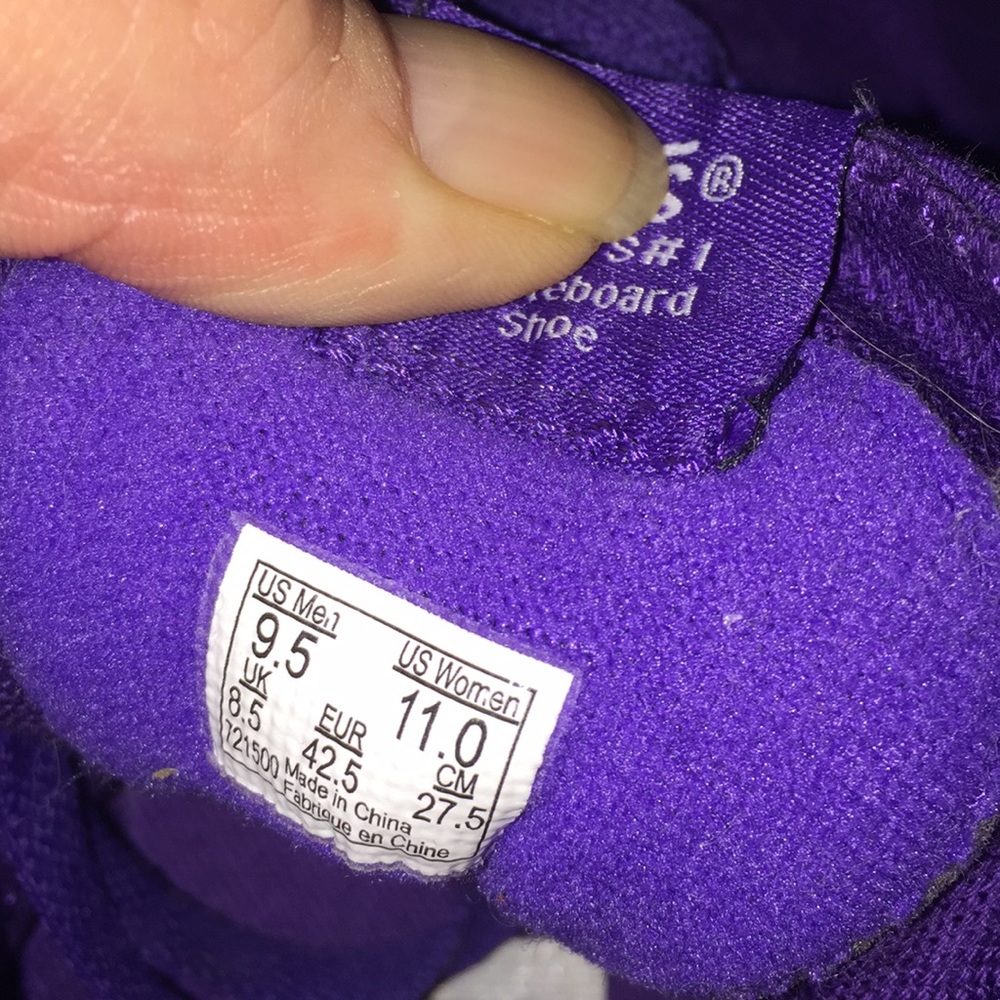 Vans purple - Picture 3 of 3